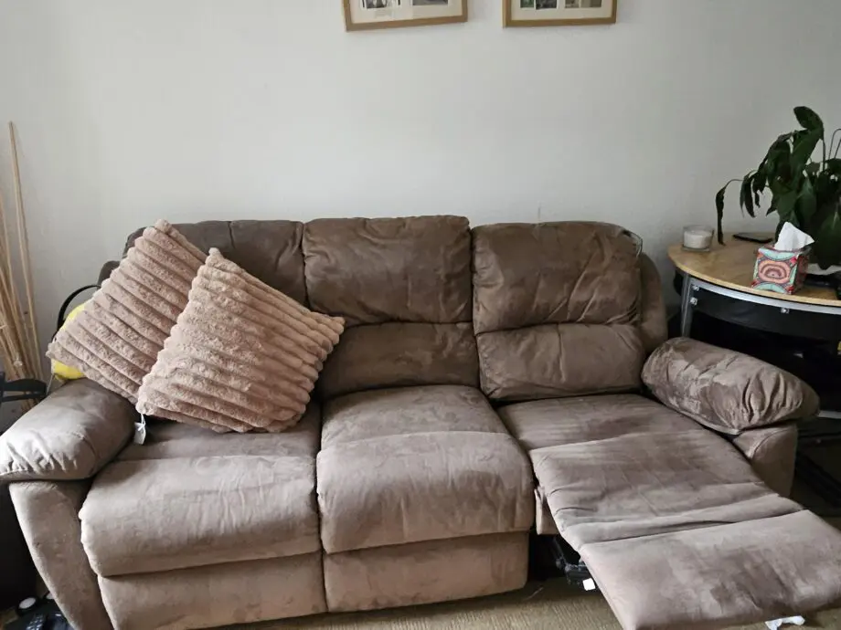 3 seater reclining sofa