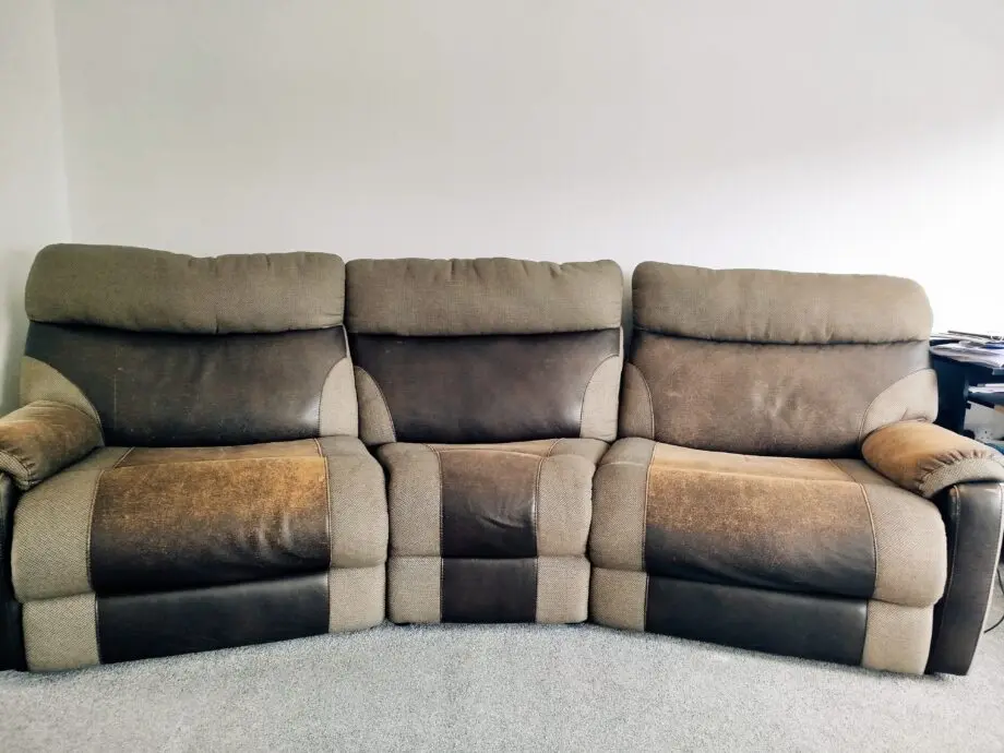 Recline sofa