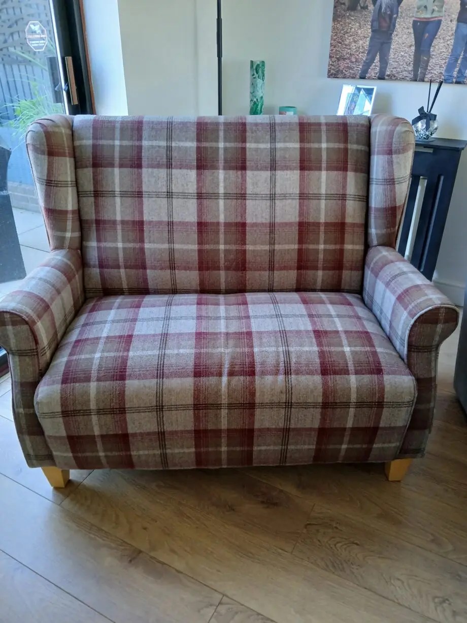Next check high back sofa