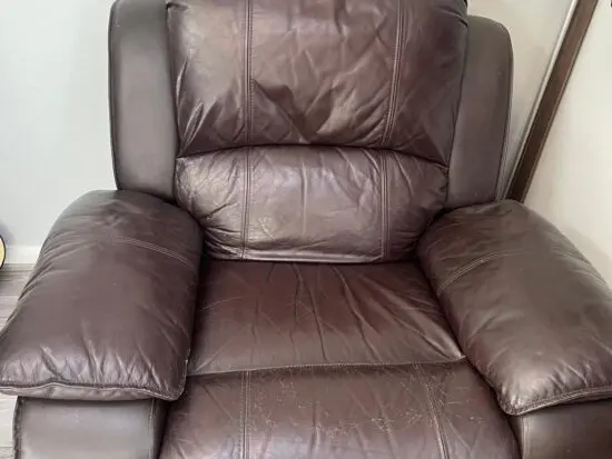 Single Seater Electric Leather Recliner