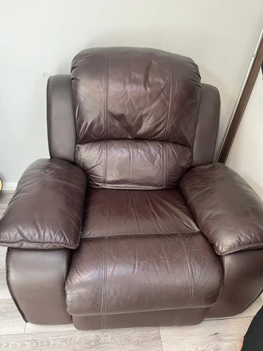 Single Seater Electric Leather Recliner