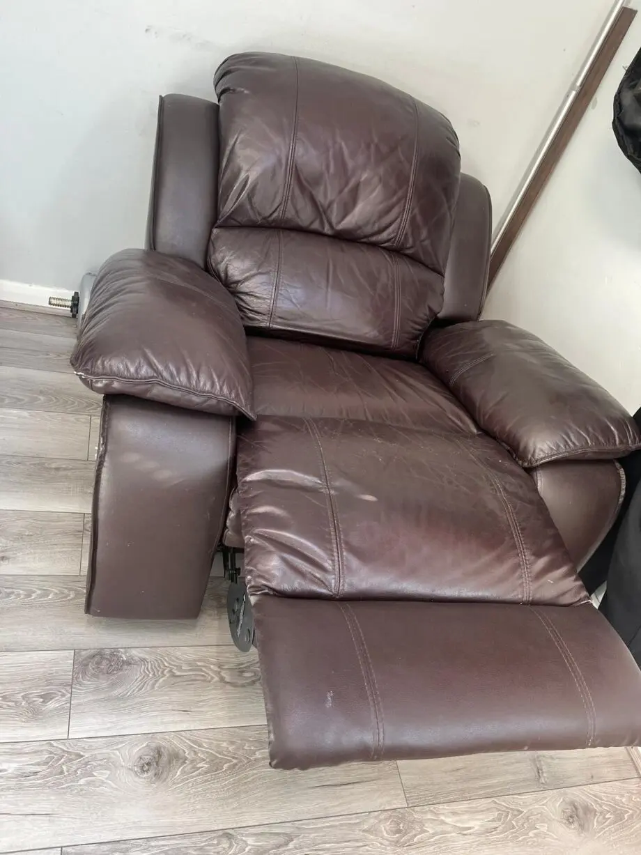 Single Seater Electric Leather Recliner