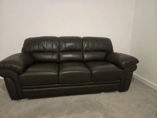 leather sofa