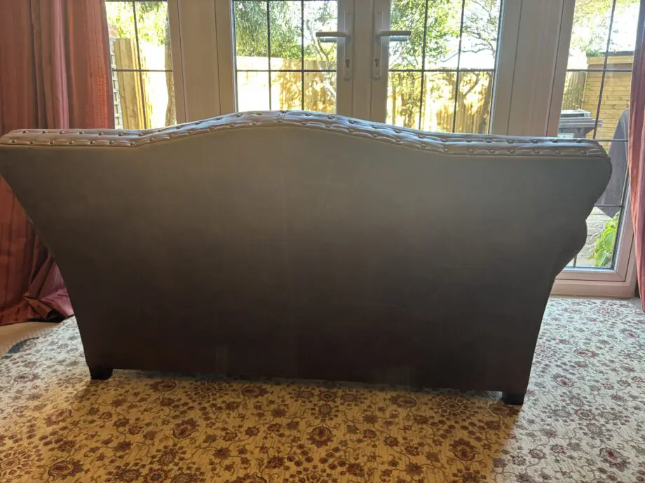Old Boot Eva leather 2-seater sofa,