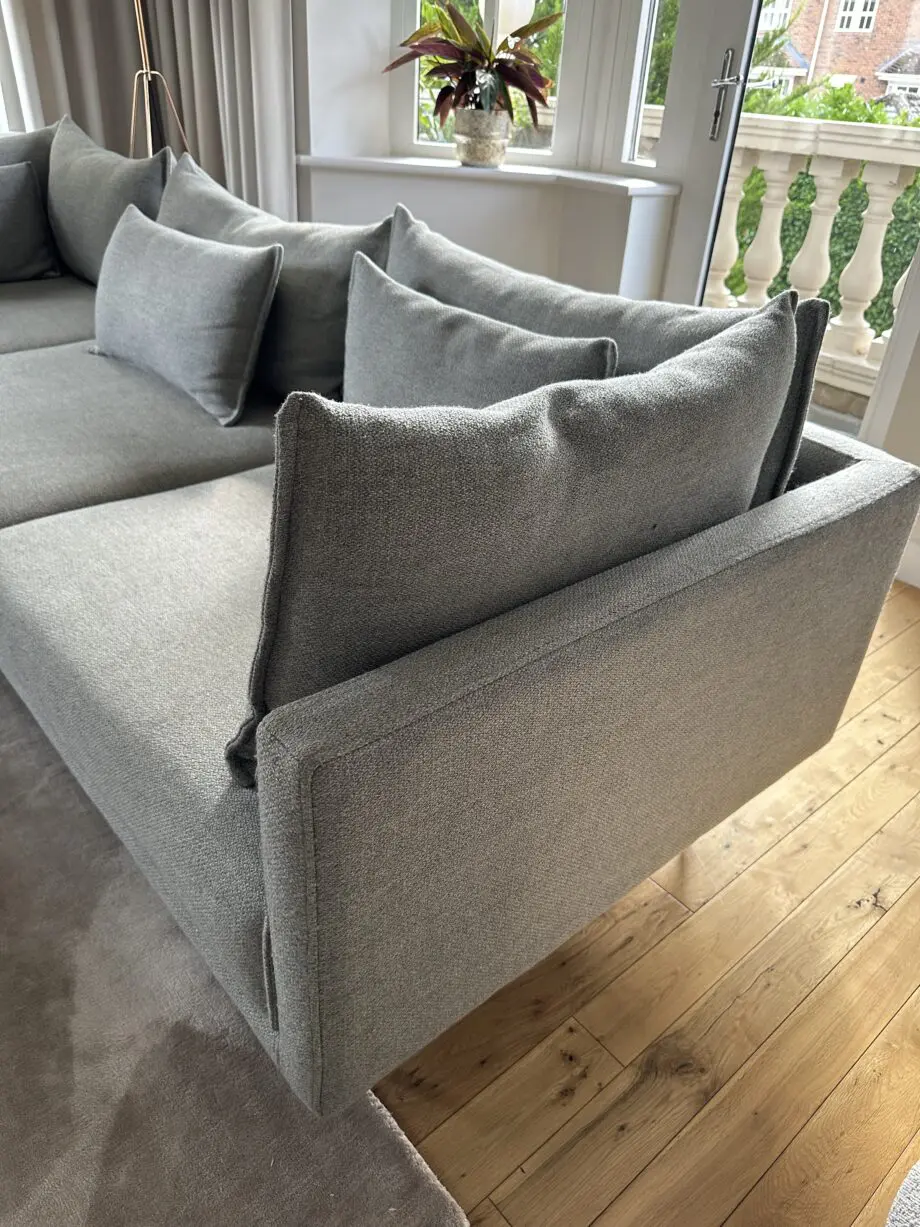 WestElm 3 - Pice Grey corner sofa