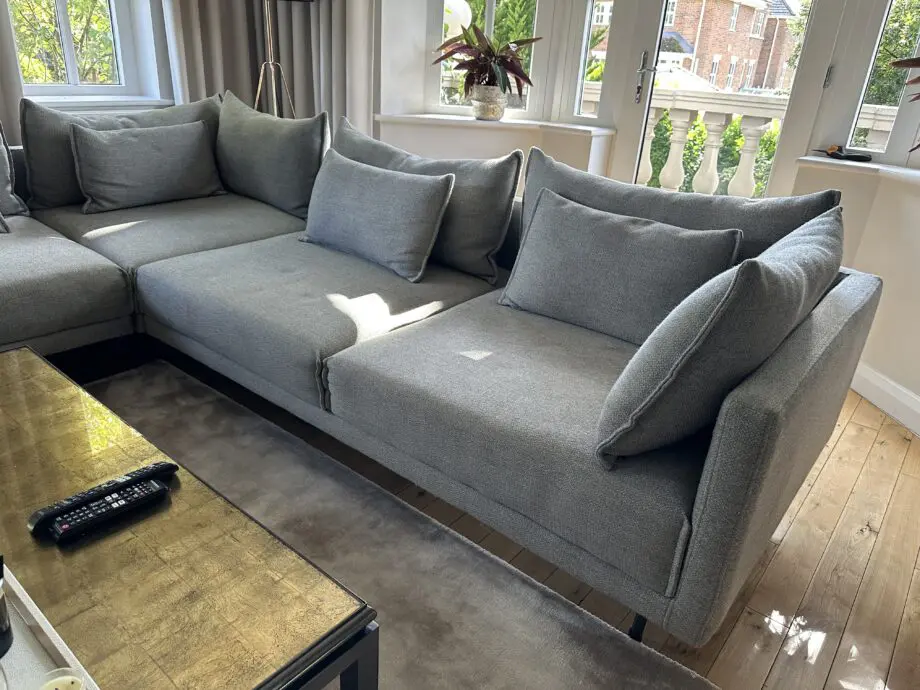 WestElm 3 - Pice Grey corner sofa