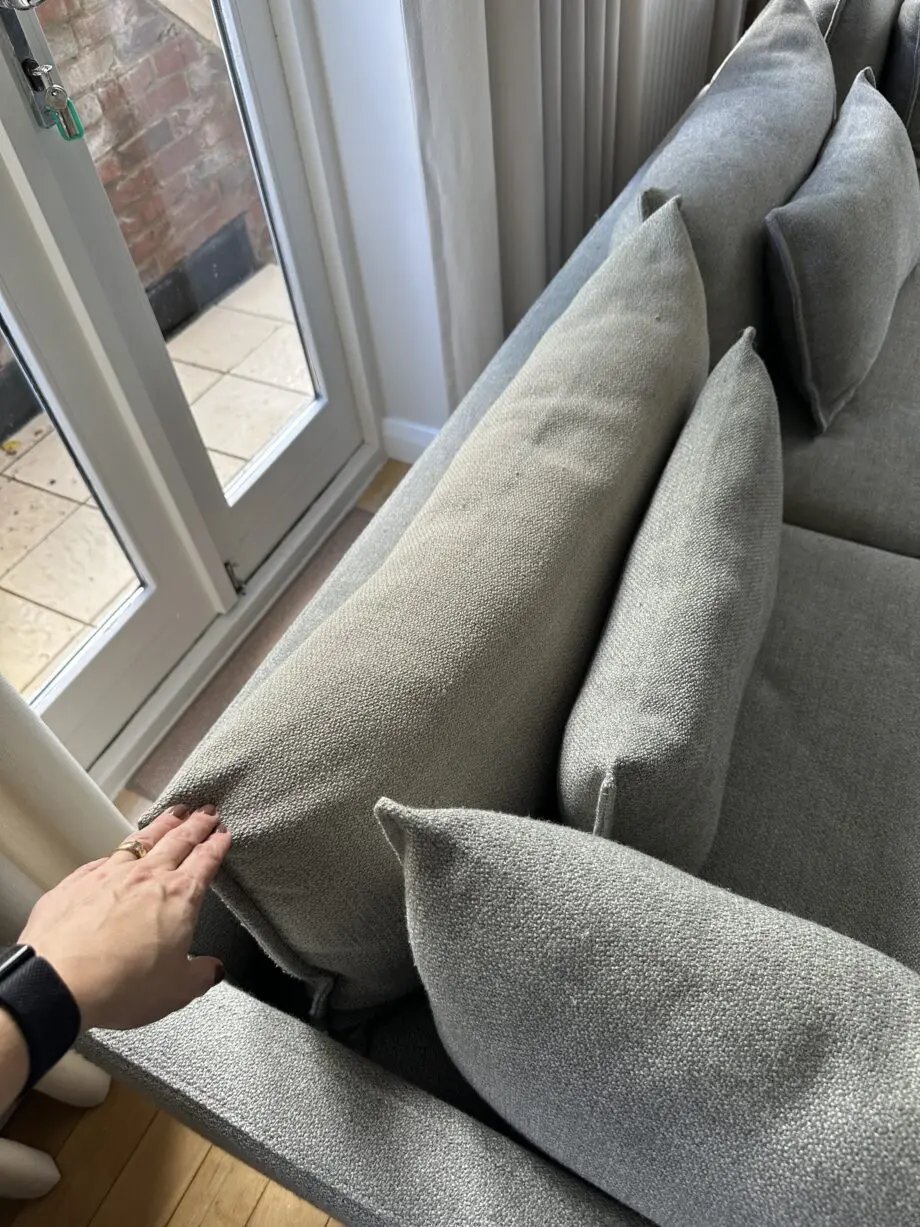 WestElm 3 - Pice Grey corner sofa