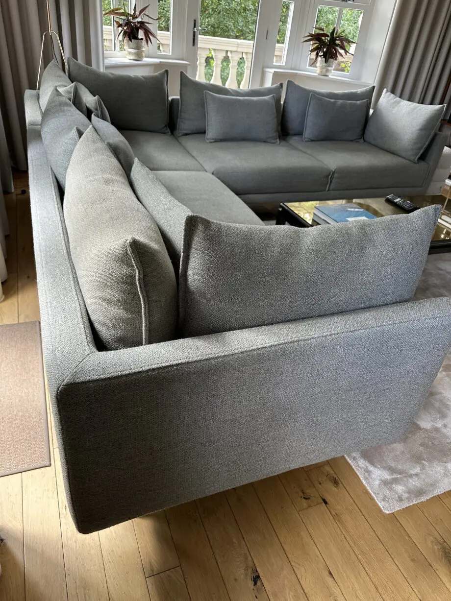 WestElm 3 - Pice Grey corner sofa