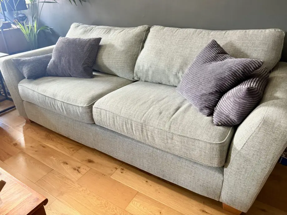 DFS Sophia Grey 3 Seater