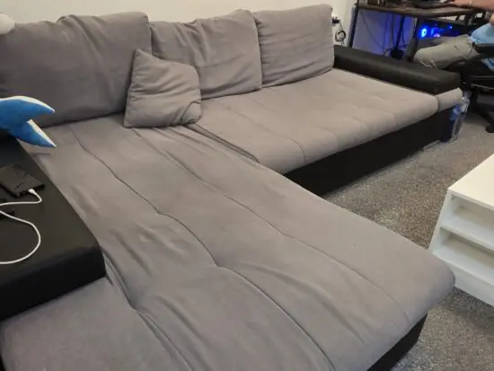 Grey corner Sofa