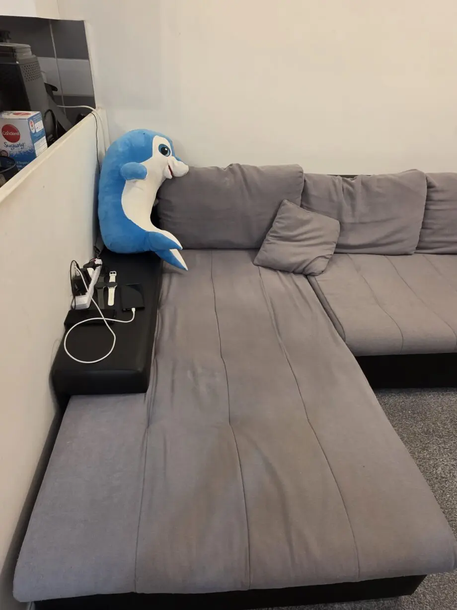 Grey corner Sofa