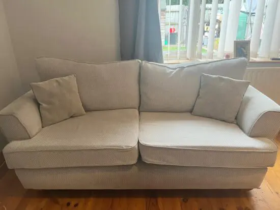 Grey 2 seater sofa