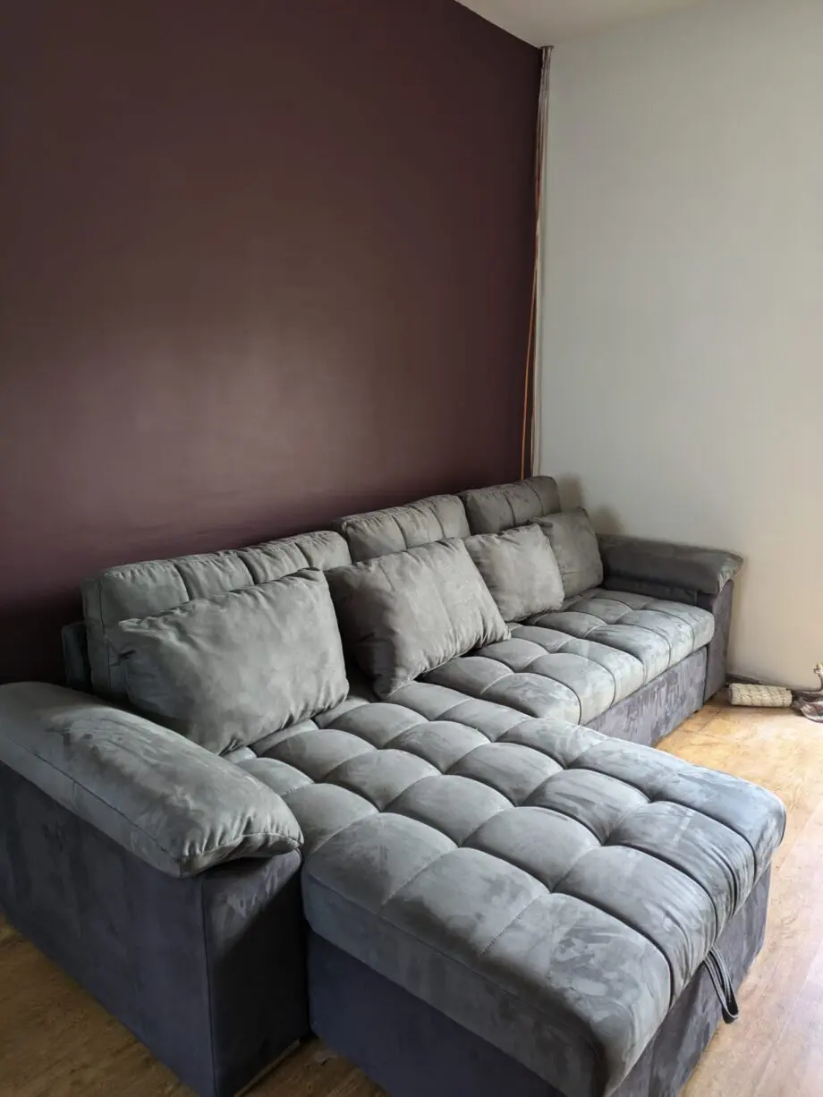 Sofa bargain Grey Dover Corner Sofa Bed with Storage