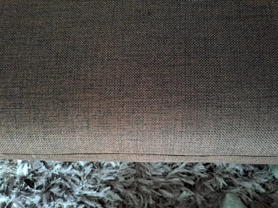 DFS 3 piece brown fabric sofa set
