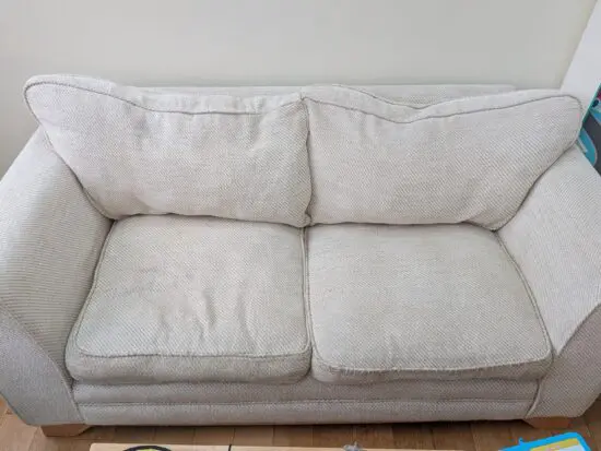 SCS 4 and 2 sofa seater beige set