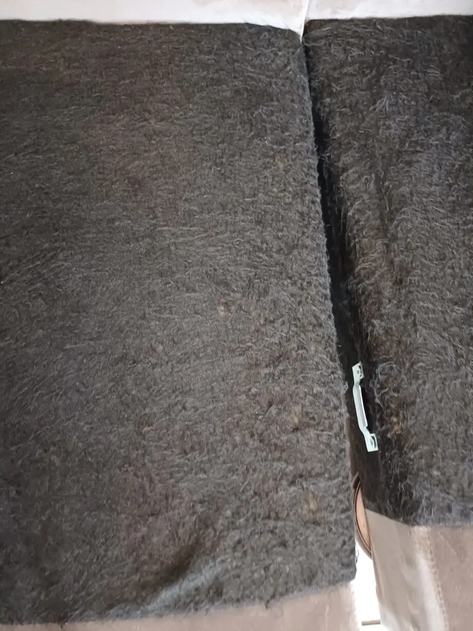 Taskers brown velvet sofas