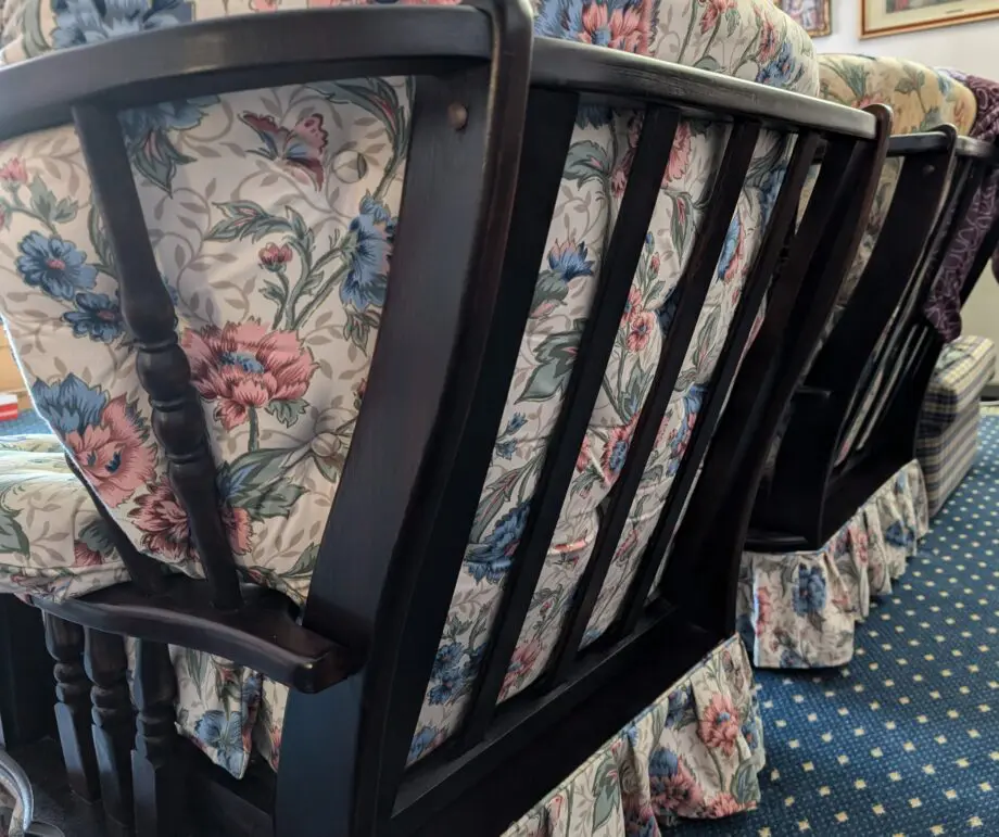 Two Yeoman's armchairs