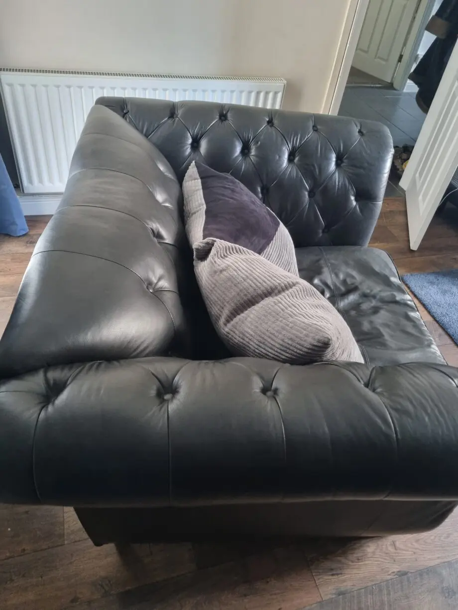 Sofology Charcoal Persia Cuddle Chair