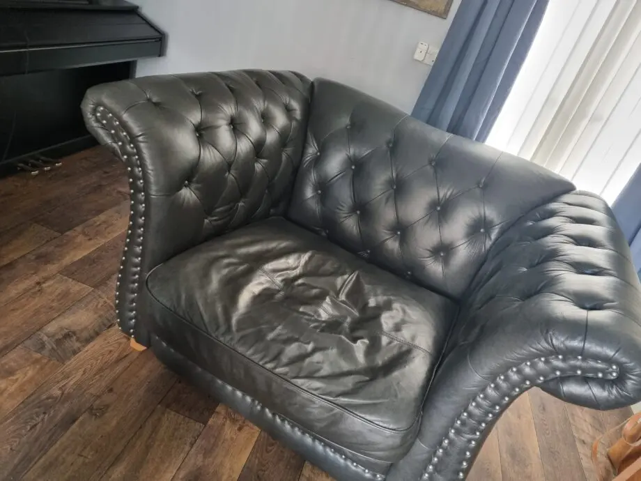 Sofology Charcoal Persia Cuddle Chair
