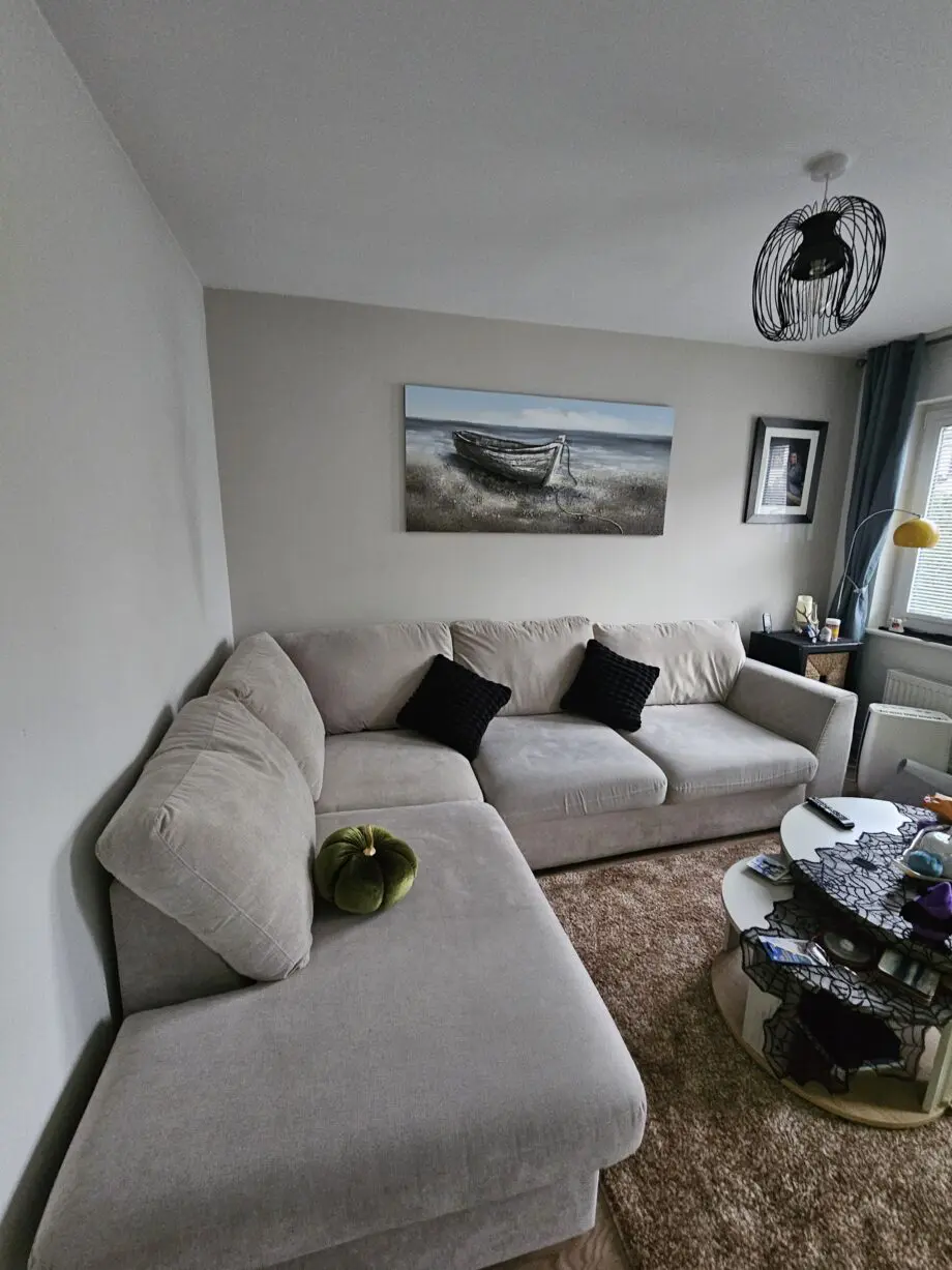DFS grey corner sofa for sale