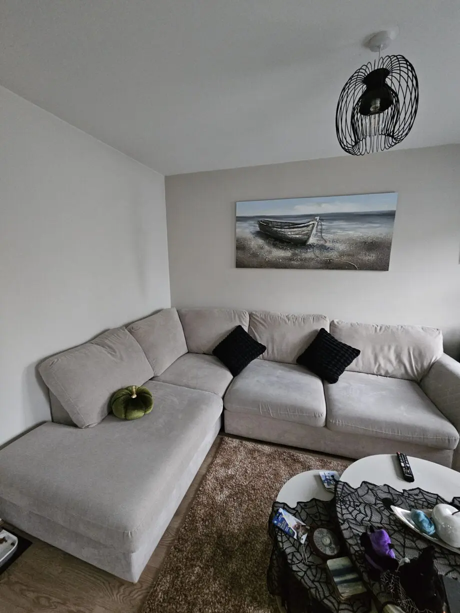 DFS grey corner sofa for sale