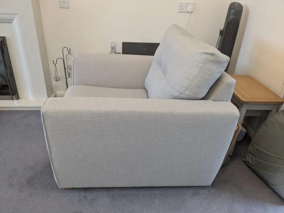 DFS 3 Piece Suite -3 Seater Sofa, 2 Armchairs in Grey