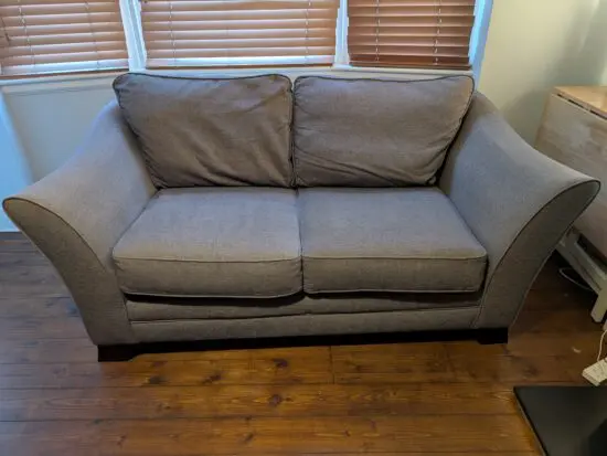 2 Seater Grey Sofa
