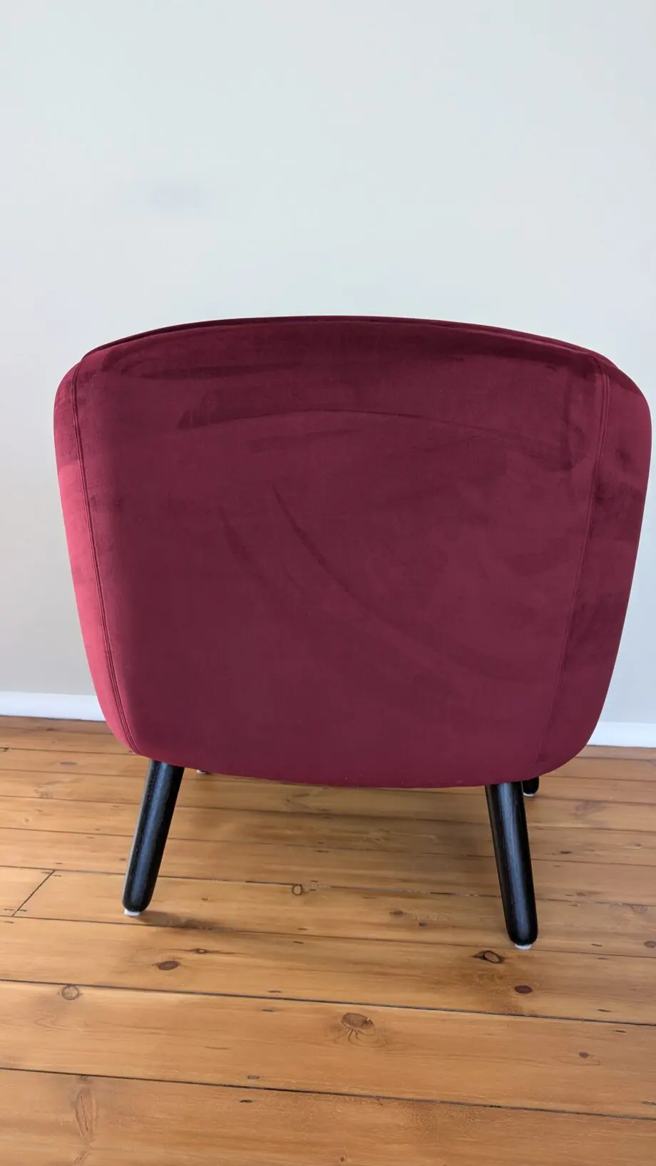 John Lewis Mulberry Bud Velvet Chair