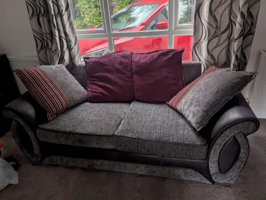 DFS grey sofa set
