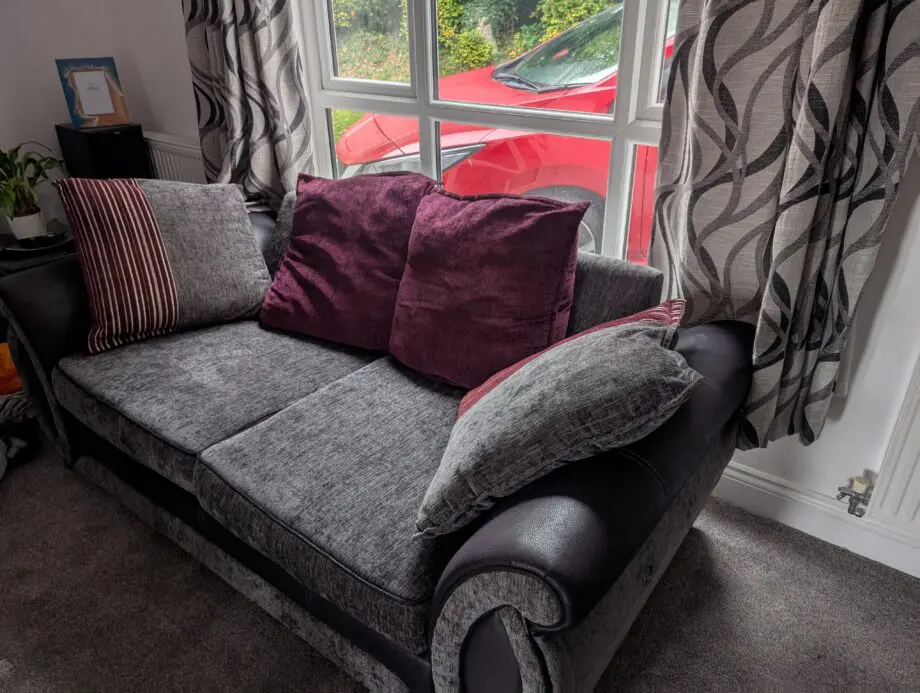 DFS grey sofa set