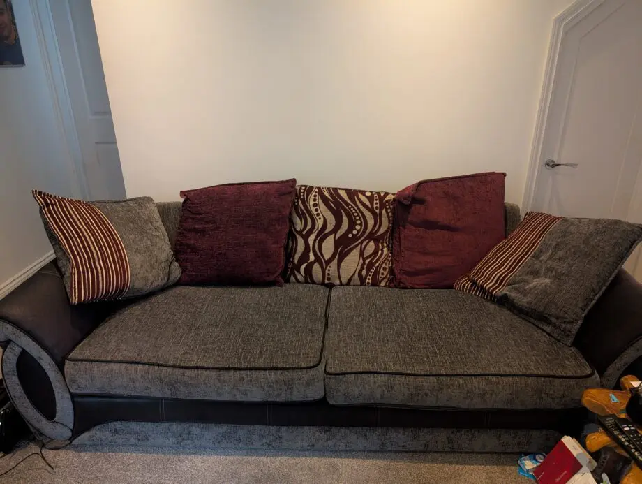DFS grey sofa set