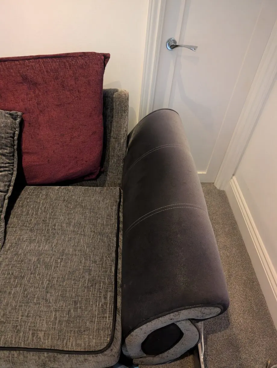 DFS grey sofa set