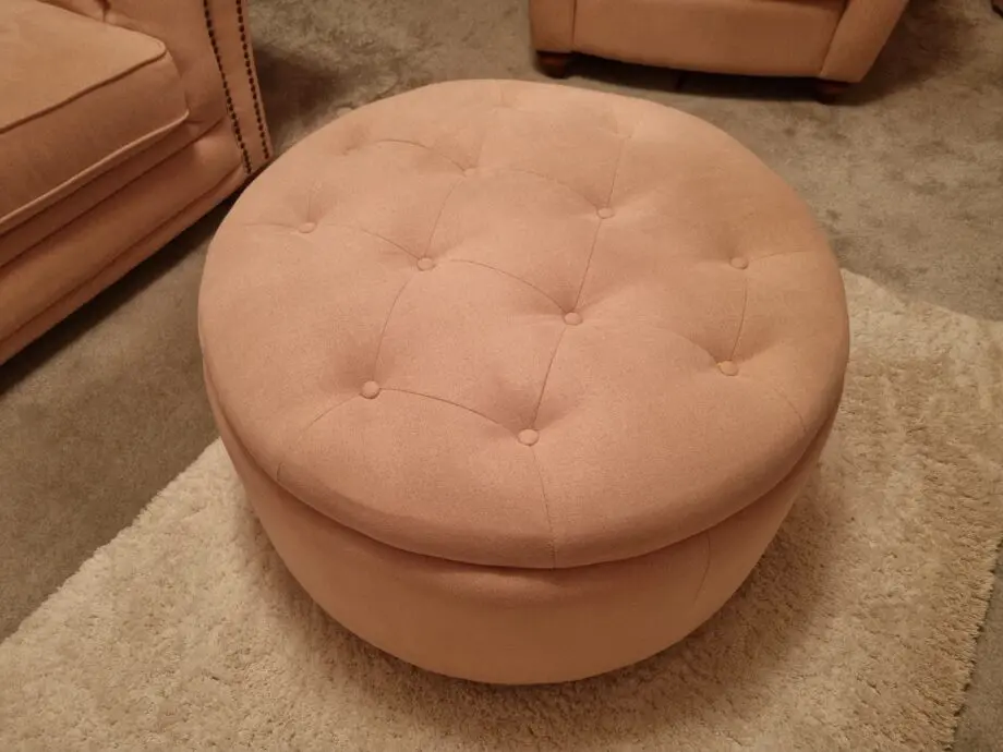 Sofology Pink Sofa, Chair & Footstool Set