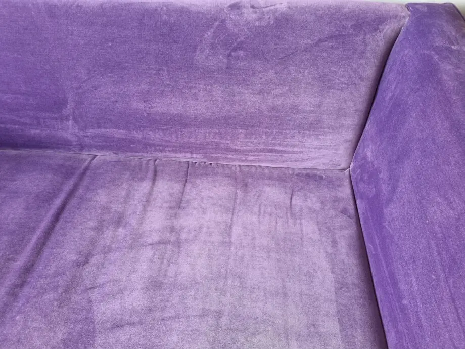 Sofa workshop luxury purple feather 4 seater sofa