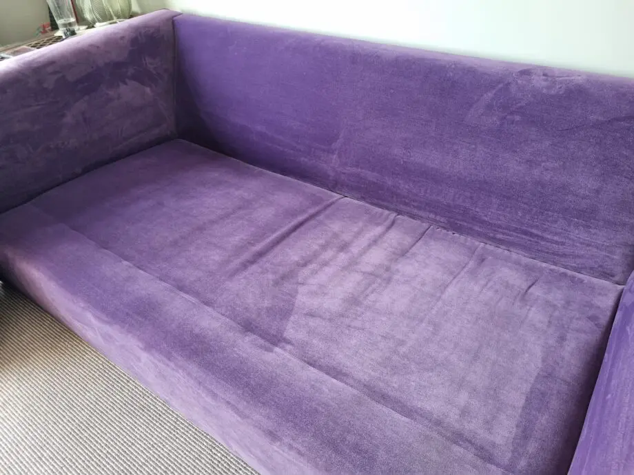 Sofa workshop luxury purple feather 4 seater sofa