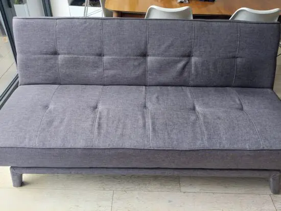 Sofa bed by MADE.com, grey, excellent condition
