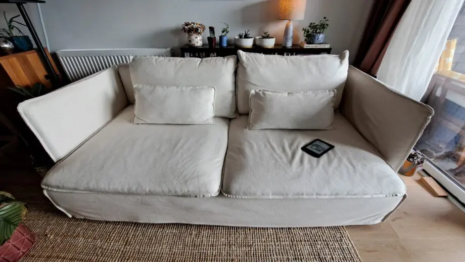 Ikea Soderhamn beige pristine sofa