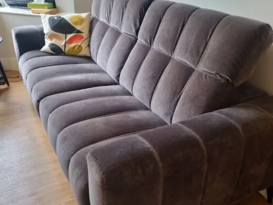 Natuzzi Editions Portento GREY 3 Seater Sofa