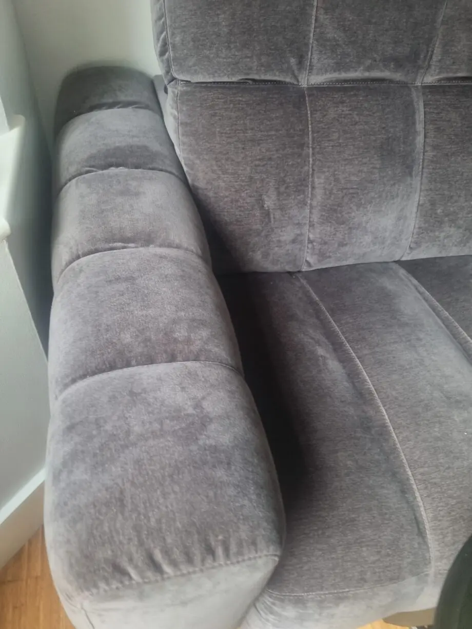 Natuzzi Editions Portento GREY 3 Seater Sofa