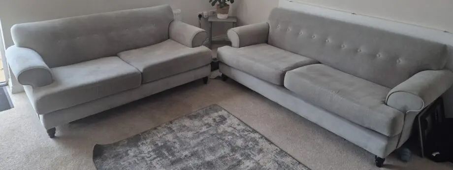DFS, GREY, 3 SEATER + 2 SEATER