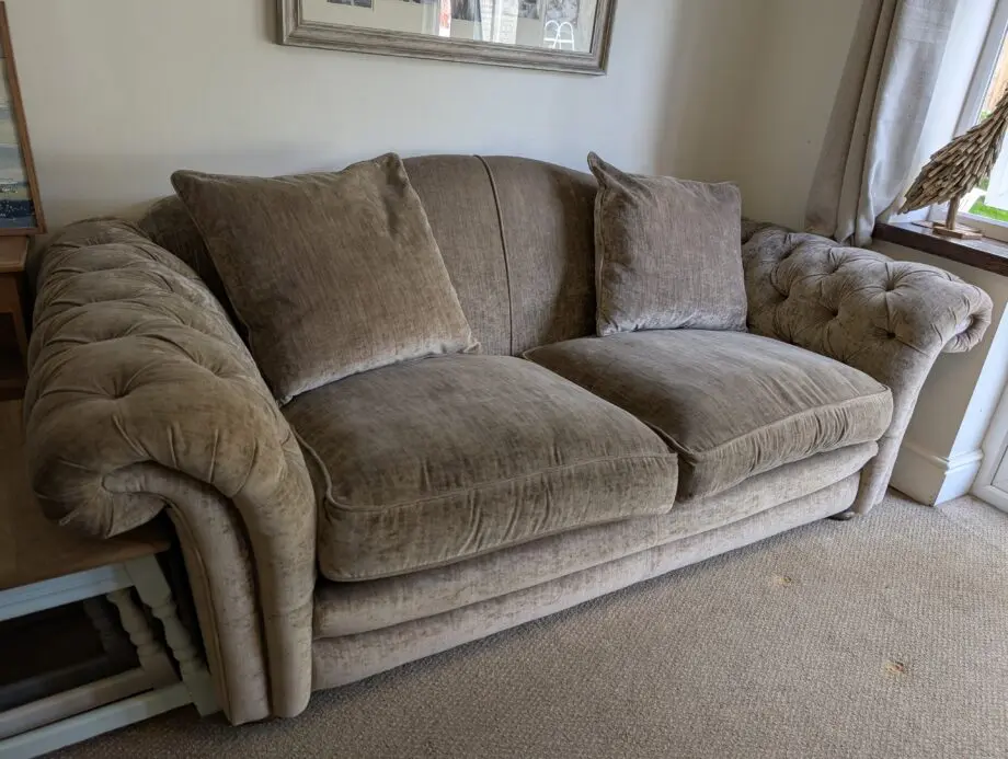 DFS LOCH LEVEN SOFA AND ARMCHAIR