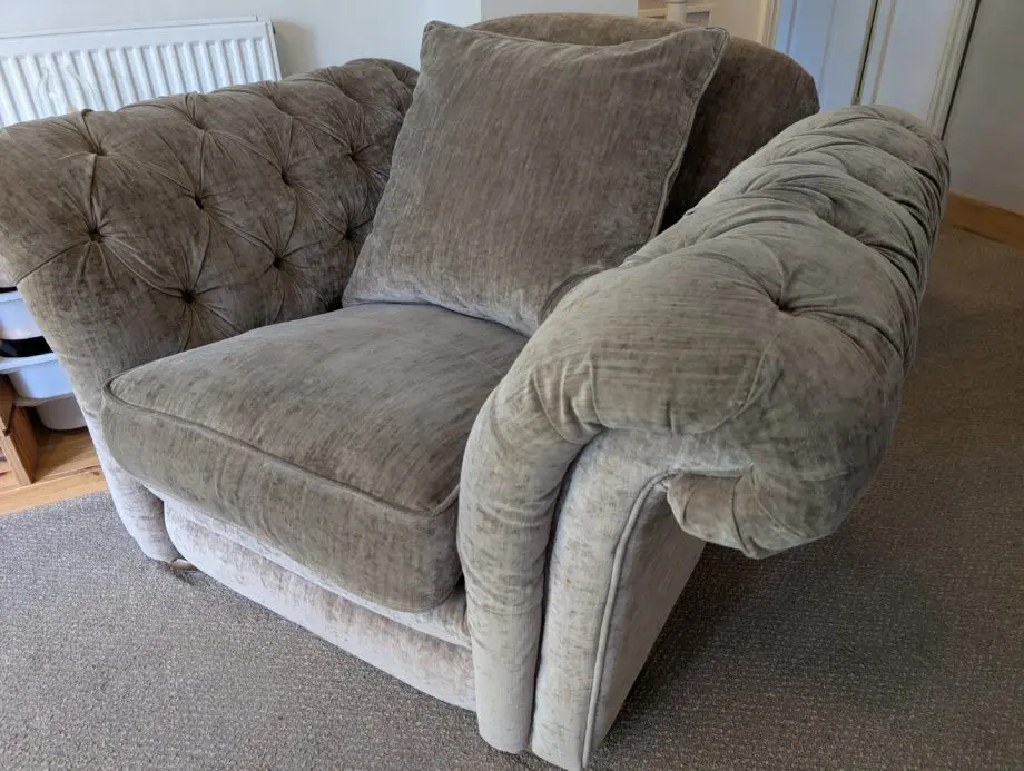 DFS LOCH LEVEN SOFA AND ARMCHAIR