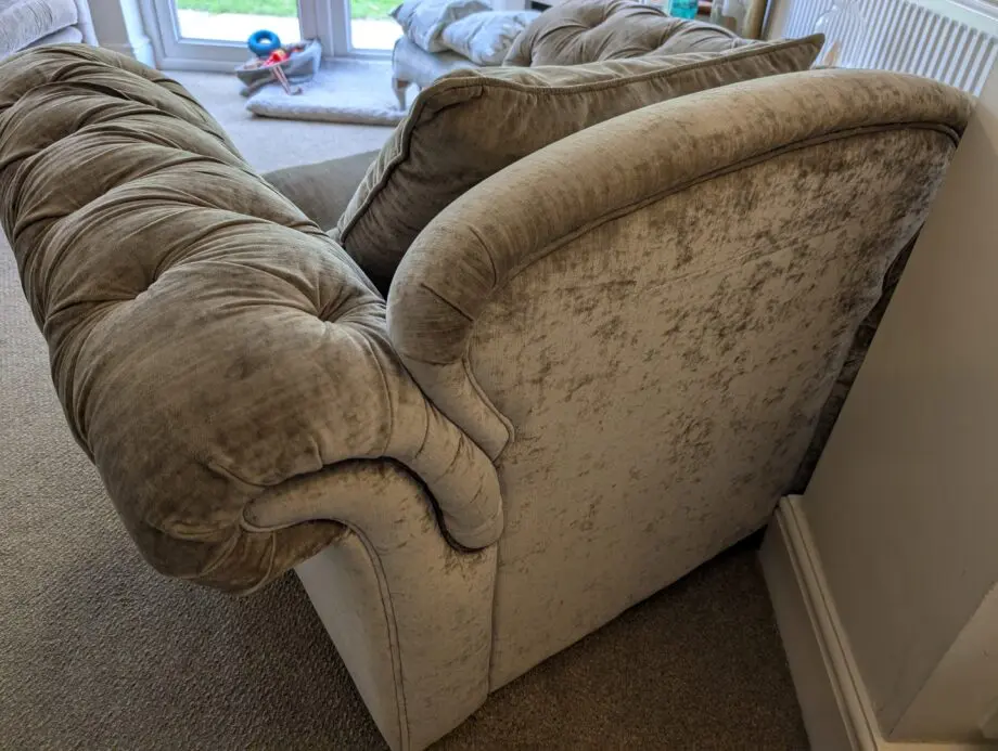 DFS LOCH LEVEN SOFA AND ARMCHAIR