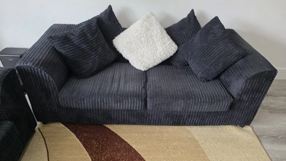 Black Sofa Set