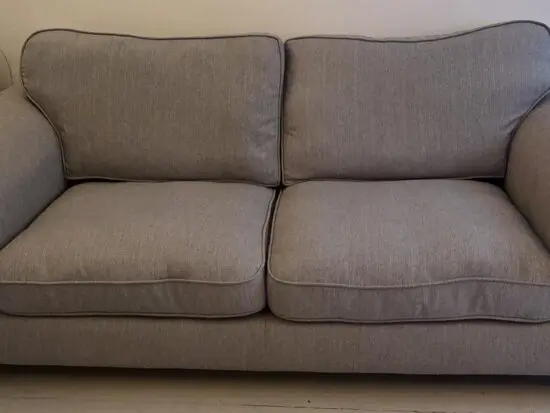 DFS Grey 3 Seat Sofa