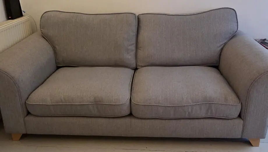 DFS Grey 3 Seat Sofa