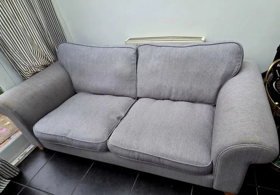 DFS Grey 3 Seat Sofa