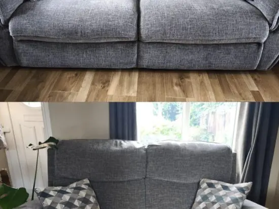 SCS Ashton 3 & 2 Seater sofas Charcoal