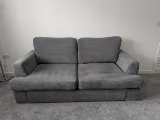 DFS Freya 3 Seater Sofa & Freya 2 Seater Swivel Chair & Freya Half Moon Footstool