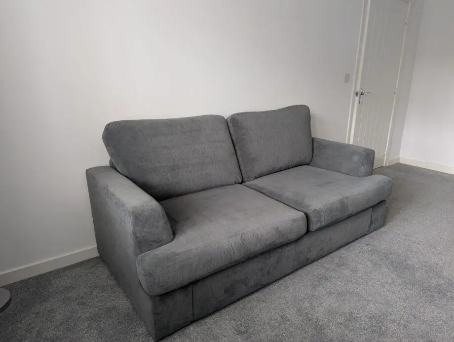 DFS Freya 3 Seater Sofa & Freya 2 Seater Swivel Chair & Freya Half Moon Footstool